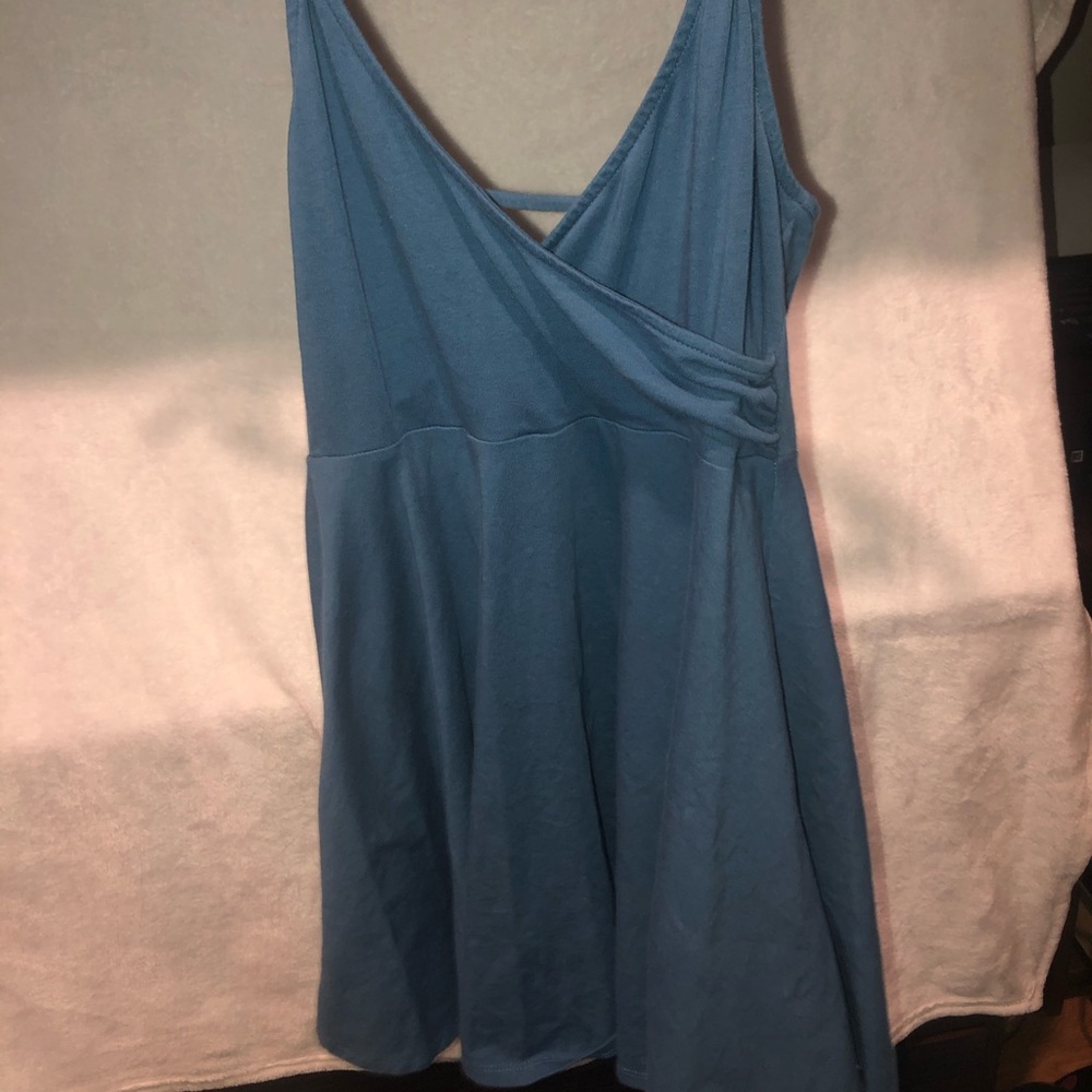 Blue dress